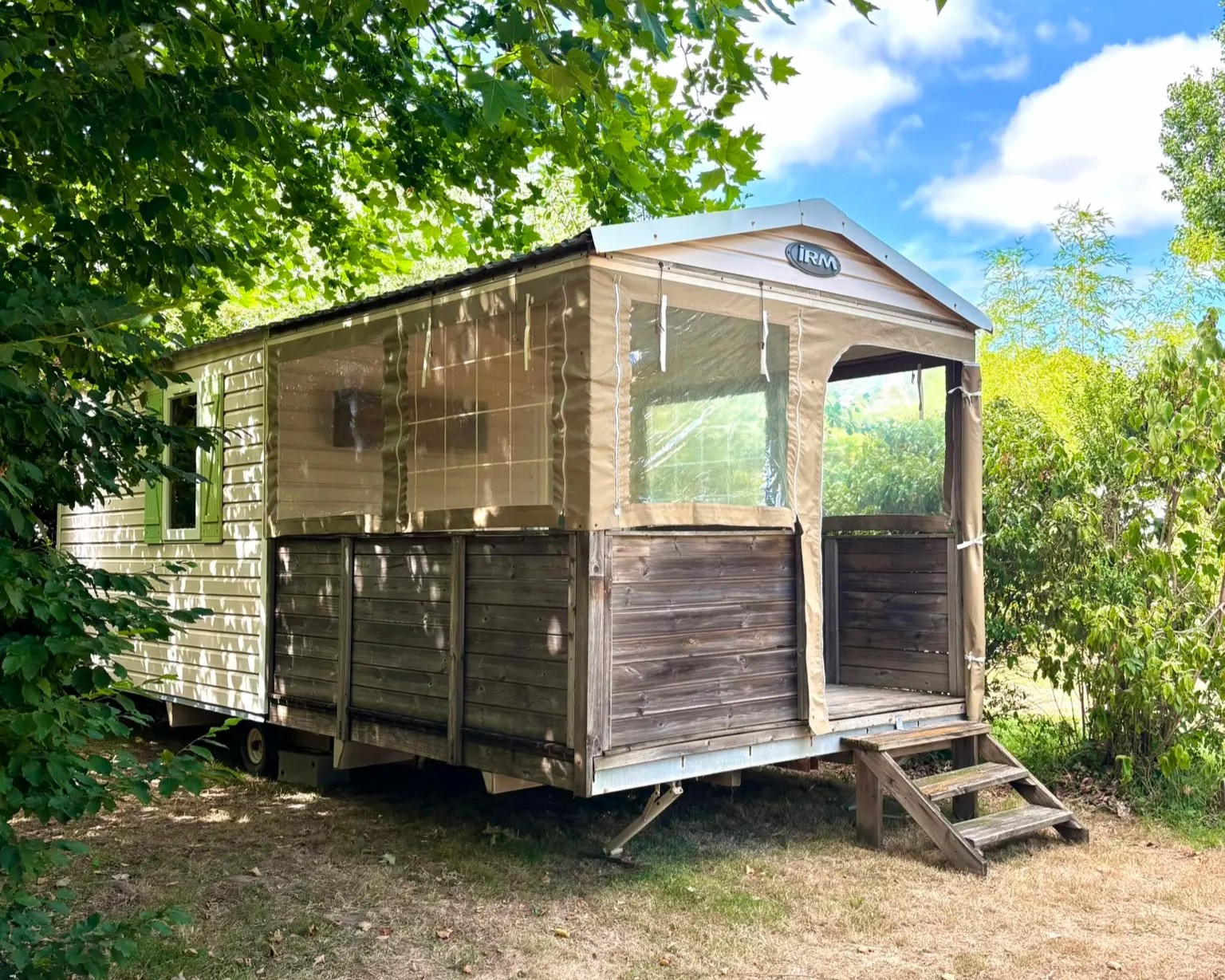 Cottage 2 chambres - Camping Pause Loire - location vacances loire à vélo - Nantes 2